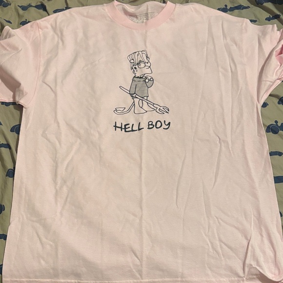 Civil Regime Other - Superr Radical Hellboy Bart Simpson Tee